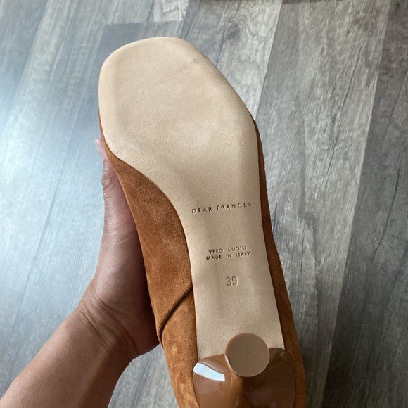 NEW DEAR FRANCES women's drift boots in tan - Picture 5 of 6